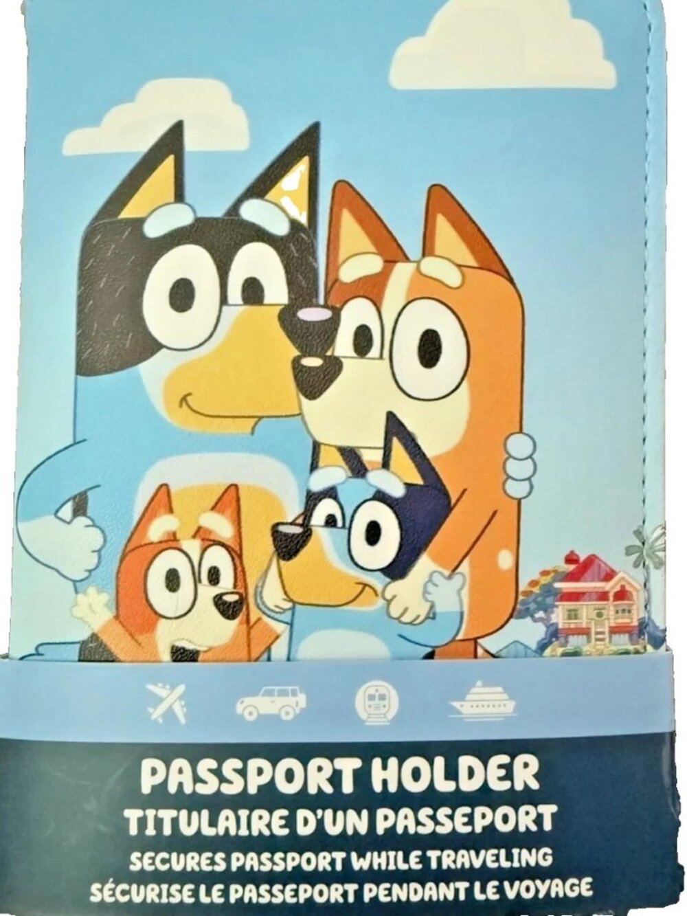 Bluey Passport Holder "Brand New"